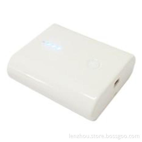 4400mAh output 1000mA 5V white 120g portable